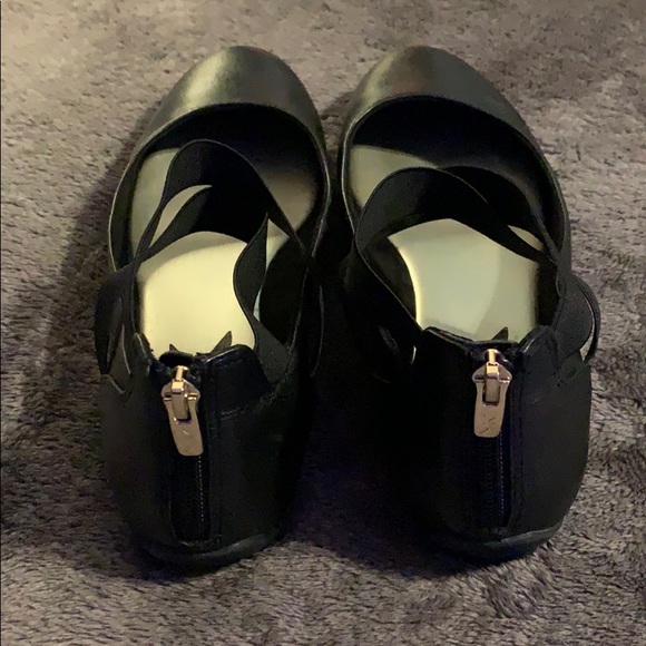 Used Anne Klein Sport Itcanbe Black Flats Size 10m - Picture 4 of 10